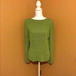 EUC Eileen Fisher silk sweater